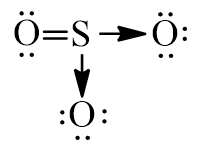 Công thức Lewis của SO3 theo chương trình mới (ảnh 1)