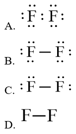 Công thức Lewis của F2 theo chương trình mới (ảnh 1)