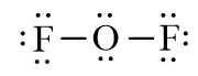 Công thức Lewis của F2O theo chương trình mới (ảnh 1)