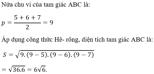 200 bài tập hệ thức lượng nâng cao (2024) có đáp án (ảnh 1)