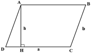 Công thức tính chu vi, diện tích hình bình hành (hay, chi tiết)