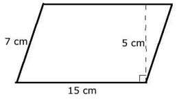 Công thức tính chu vi, diện tích hình bình hành (hay, chi tiết)