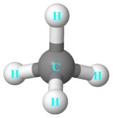 Công thức Lewis của CH4 (Methane) theo chương trình mới (ảnh 1)