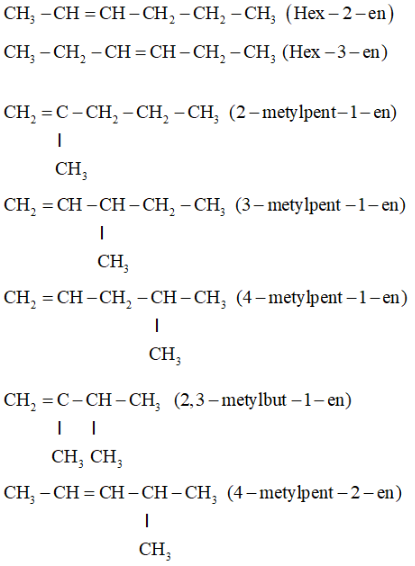 C6H12 (Hexen) là gì? Tính chất hóa học, tính chất vật lí, nhận biết, điều chế, ứng dụng của C6H12 (Hexen) (ảnh 1)