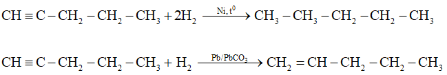 C5H8 (Pentin) là gì? Tính chất hóa học, tính chất vật lí, nhận biết, điều chế, ứng dụng của C5H8 (Pentin) (ảnh 1)