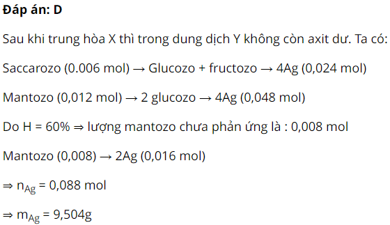 Saccarozơ là gì? Tính chất hóa học, tính chất vật lí, nhận biết, điều chế, ứng dụng của Saccarozơ (ảnh 1)