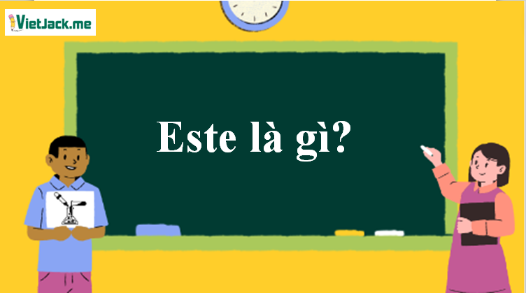 Este là gì? Tính chất hóa học, tính chất vật lí, nhận biết, điều chế, ứng dụng của Este (ảnh 1)