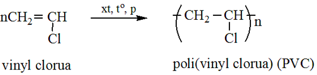 Poli vinyl clorua là gì? Tính chất hóa học, tính chất vật lí, nhận biết, điều chế, ứng dụng của Poli vinyl clorua (ảnh 1)