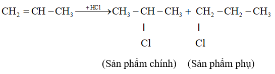 Tính chất hóa học của Propen C3H6