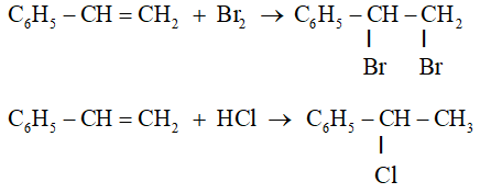 Tính chất hóa học của Stiren | Tính chất vật lí, nhận biết, điều chế, ứng dụng