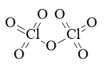 Viết công thức electron và công thức cấu tạo của Cl2O7 (ảnh 1)