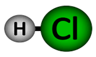 Công thức Lewis của HCl ( hydrogen chloride) theo chương trình mới (ảnh 1)